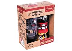 SHAKEIRA 600ML+POTES 3EM1 MICKEY/MINNIE